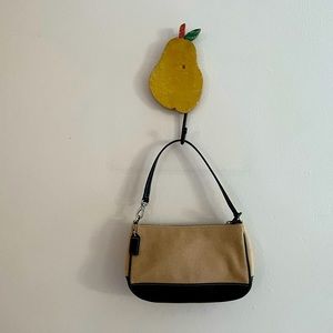 Coach Vintage Camel Hair Clutch